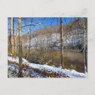 Carte Postale Highbanks Metro park, High Bluffs, en hiver, Ohio