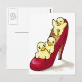 Carte postale Highheel Chicks (Devant / Derrière)