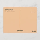 Carte Postale Highland Cows Isle of Mull Scotland (Dos)