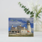 Carte Postale Highland Lighthouse Cape Cod Truro MA (Debout devant)