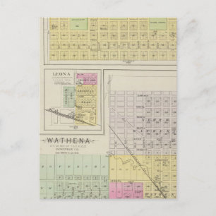 Carte Postale Highland, Wathena, Eagle Springs, Kansas