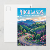 Carte Postale Highlands États-Unis (Devant / Derrière)