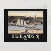 Carte Postale Highlands, New Jersey, Vintage (Devant)