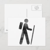 Carte Postale Hiker (Devant / Derrière)