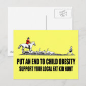 Carte Postale Hilarié petit gras (Devant / Derrière)