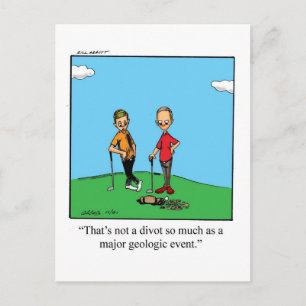 Carte postale Hilarious Golf Humour