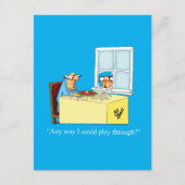 Carte postale Hilarious Golf Humour (Devant)