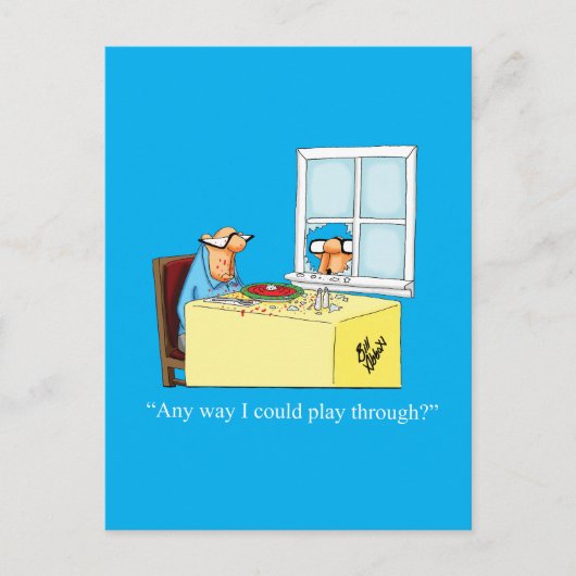 Carte postale Hilarious Golf Humour (Devant)