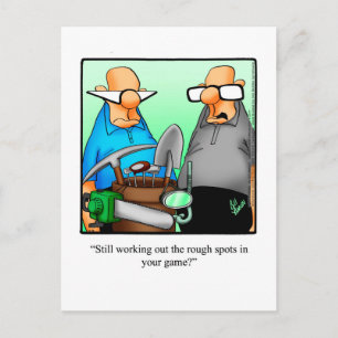 Carte postale Hilarious Golf Humour