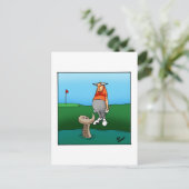Carte postale Hilarious Golf Humour (Debout devant)