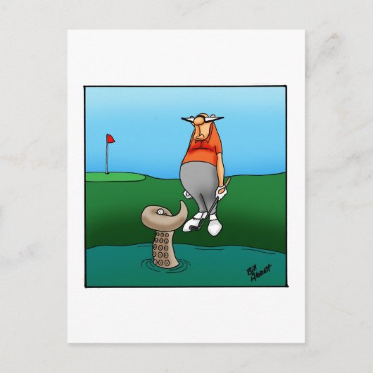 Carte postale Hilarious Golf Humour (Devant)