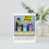 Carte postale Hilarious Halloween Humour (Debout devant)