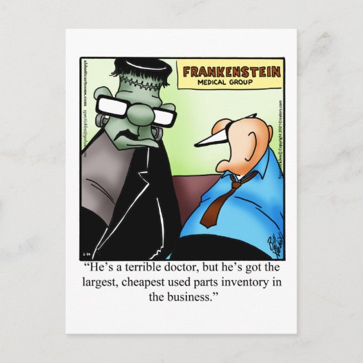 Carte postale Hilarious Halloween Humour (Devant)