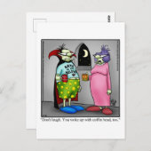 Carte postale Hilarious Halloween Humour (Devant / Derrière)