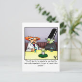 Carte postale Hilarious Halloween Humour (Debout devant)