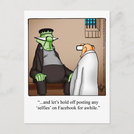 Carte postale Hilarious Halloween Humour (Devant)