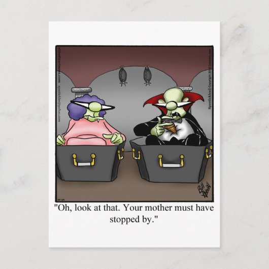 Carte postale Hilarious Halloween Humour (Devant)