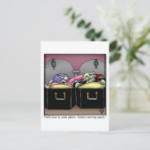 Carte postale Hilarious Halloween Humour (Debout devant)