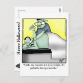 Carte postale Hilarious Halloween Humour (Devant / Derrière)