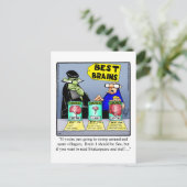 Carte postale Hilarious Halloween Humour (Debout devant)