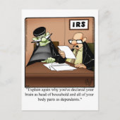 Carte postale Hilarious Halloween Humour (Devant)