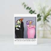 Carte postale Hilarious Halloween Humour (Debout devant)