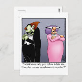 Carte postale Hilarious Halloween Humour (Devant / Derrière)