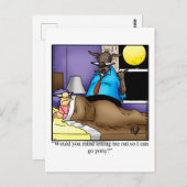 Carte postale Hilarious Halloween Humour (Devant / Derrière)