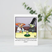 Carte postale Hilarious Halloween Humour (Debout devant)