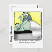 Carte postale Hilarious Halloween Humour (Devant / Derrière)