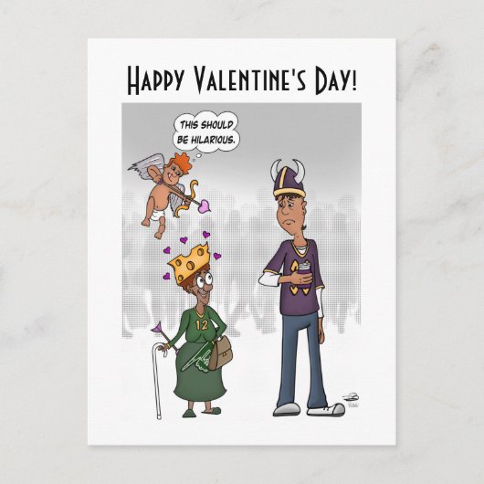 Carte postale Hilarious Valentine's Day (Devant)