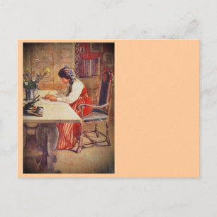 Carte Postale Hilda à la Table d'Art