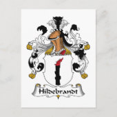 Carte Postale Hildebrandt Family Crest (Devant)