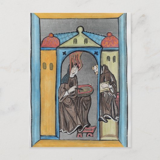 Carte Postale Hildegard de Bingen (Devant)