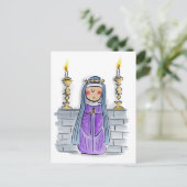 Carte Postale Hildegard de Bingen (Debout devant)