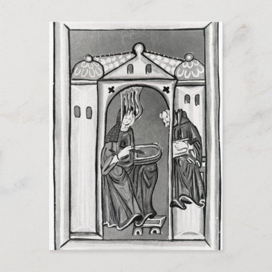 Carte Postale Hildegard de Bingen (Devant)