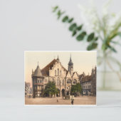 Carte Postale Hildesheim Rathaus (Debout devant)
