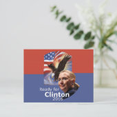 Carte postale Hillary 2016 (Debout devant)