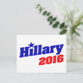 Carte Postale Hillary 2016 (Debout devant)