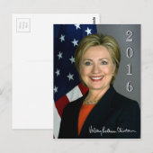 Carte Postale Hillary 2016 (Devant / Derrière)