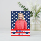 Carte Postale Hillary 2016 (Debout devant)