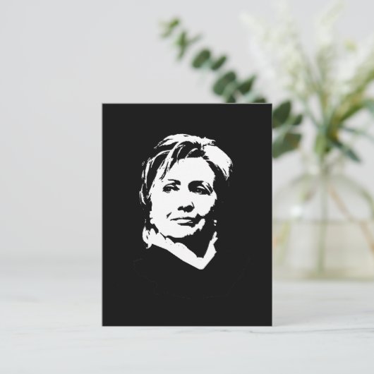 Carte Postale Hillary Clinton (Debout devant)