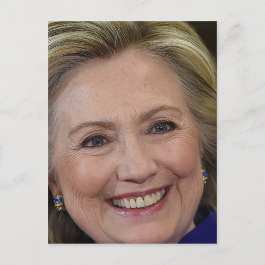 Carte Postale Hillary Clinton (Devant)