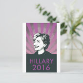 Carte Postale Hillary Clinton 2016 (Debout devant)