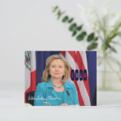 Carte Postale Hillary Clinton 2016 (Debout devant)