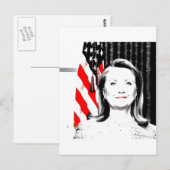 Carte Postale Hillary Clinton 2016 (Devant / Derrière)