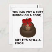 Carte Postale Hillary Poop (Devant / Derrière)