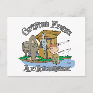 Carte Postale Hillbilly de l'Arkansas