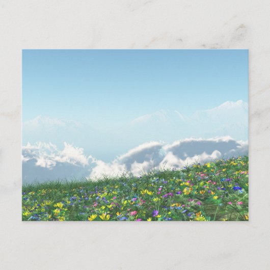 Carte postale Hilltop Spring (Devant)