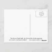 Carte Postale Hillwalk Northumberland Cheviots (Dos)